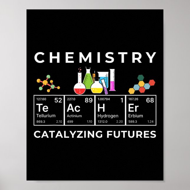 Affiche Table périodique de l'enseignant en chimie Catalys (Devant)