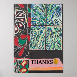 Affiche Table Under Window, after Matisse