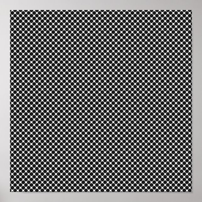 Affiche Tableaux de points optiques Abstraits (Devant)