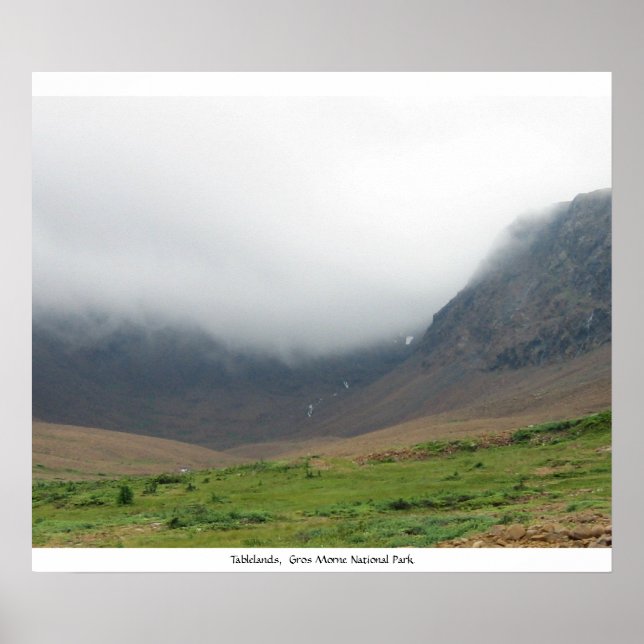Affiche Tablelands, Parc national du Gros Morne (Devant)