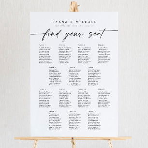 Affiche Tables modernes pour 14 personnes Trouvez votre pl