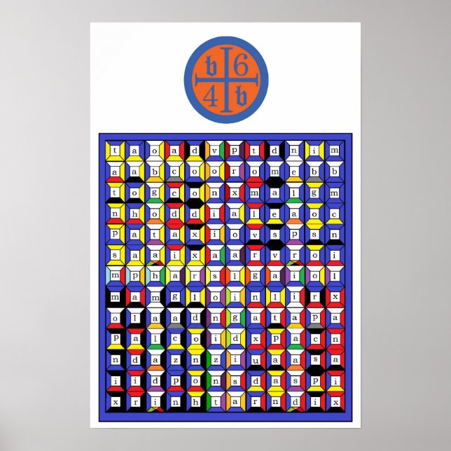 Affiche Tablet Enochian (Devant)