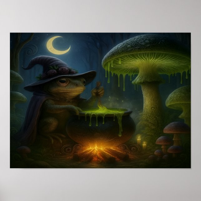 Affiche Tabouret de crapaud (Devant)