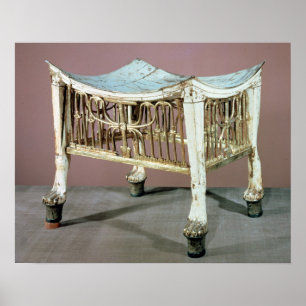 Affiche Tabouret employé par l'enfant-roi au début