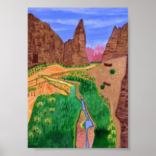 Affiche Tabuk, Arabie saoudite