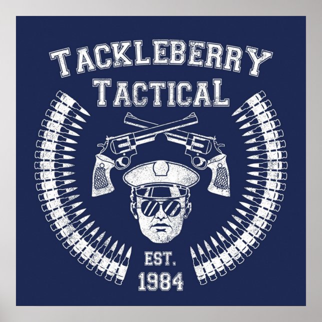 Affiche Tackleberry tactique (Devant)