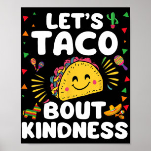 Affiche Taco Blabla De La Gentillesse Cinco De Mayo Mignon