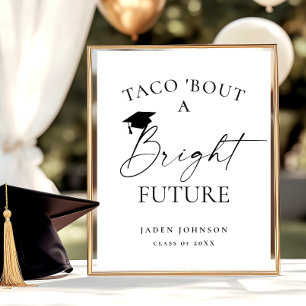 Affiche Taco Bout est un futur brillant