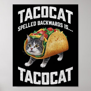 Affiche Tacocat Articulé À L'Arrière Est Tacocat Chemise T