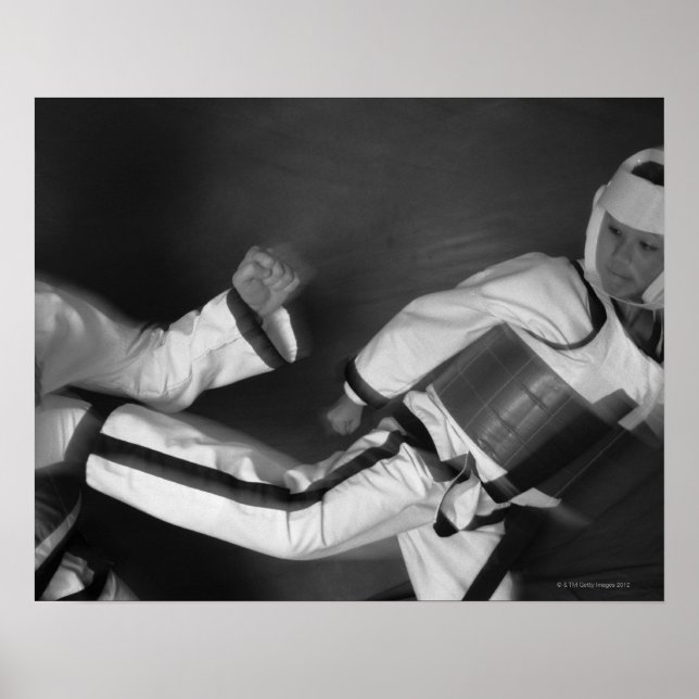 Affiche Tae Kwon Do Match (Devant)