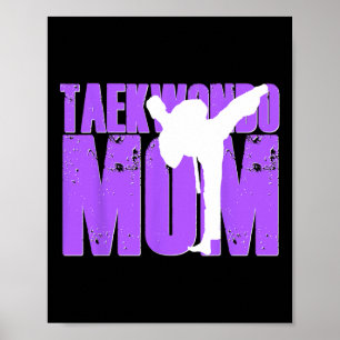 Affiche Taekwondo Maman Chemise Tae Kwon Do Martial Arts M