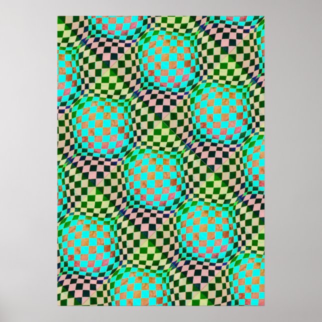 Affiche Taffi Op Art Bubblegum (Devant)
