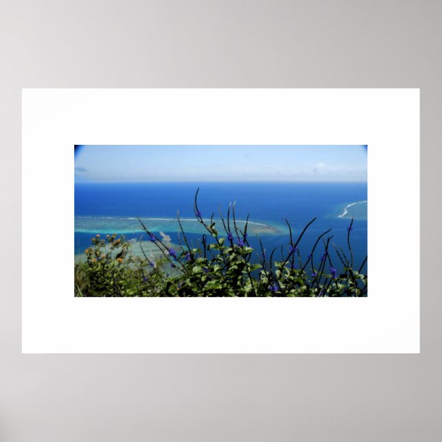 Affiche Tahiti (Devant)