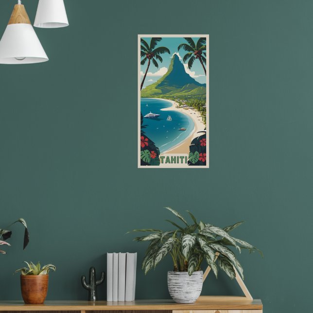 Affiche Tahiti (Salon 1)