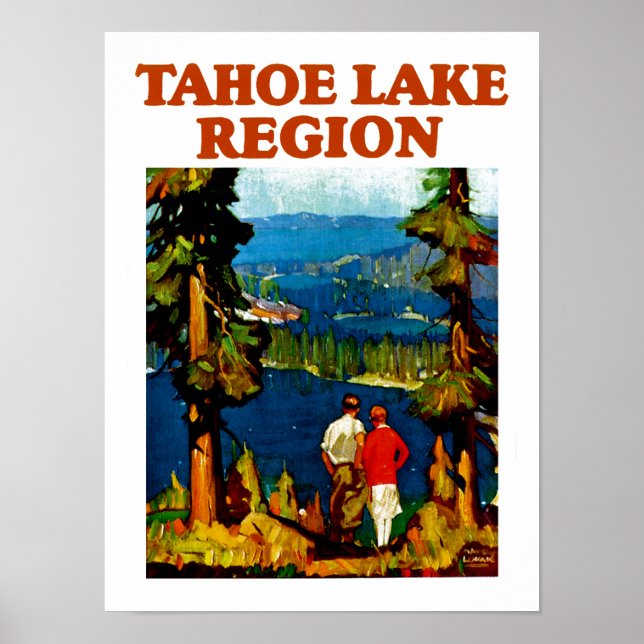 Affiche Tahoe Lake (Devant)