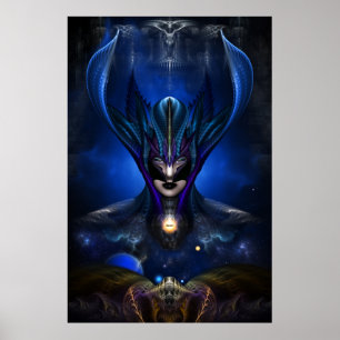 Affiche Taidushan Sai Shadow Blue RB Portrait Archives Pos