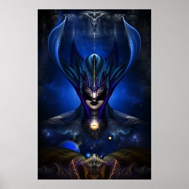 Affiche Taidushan Sai Shadow Blue RB Portrait Archives Pos (Devant)