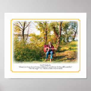 Affiche Taille de la quatrième béatitude 8x10