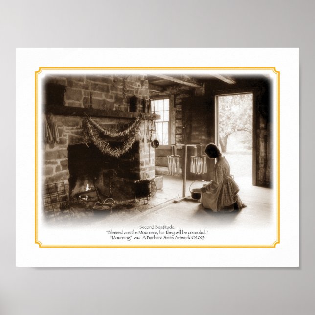 Affiche Taille de la seconde béatitude 8,5x11 (Devant)