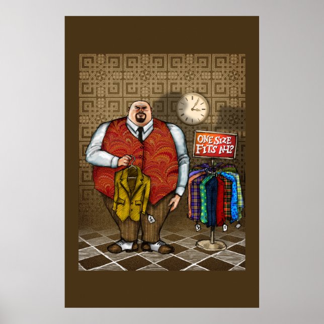 Affiche Taille unique (Devant)