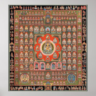 Affiche Taizokai Mandala