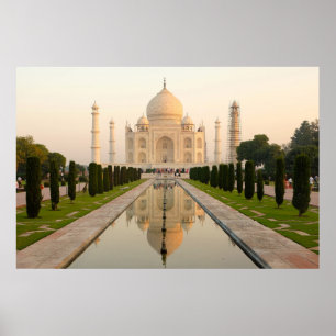 Affiche Taj Mahal Inde