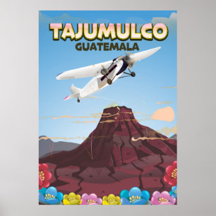 Affiche Tajumulco Guatemala