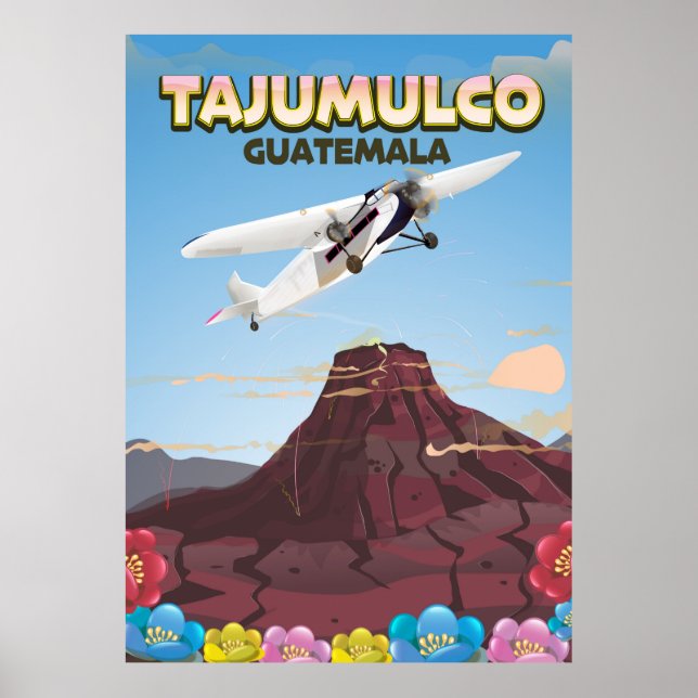 Affiche Tajumulco Guatemala (Devant)