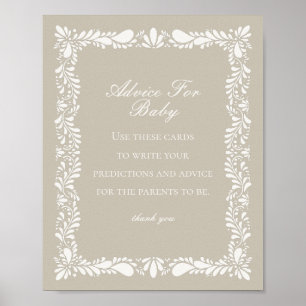 Affiche Talavera beige Carrelage Conseils pour le jeu de B