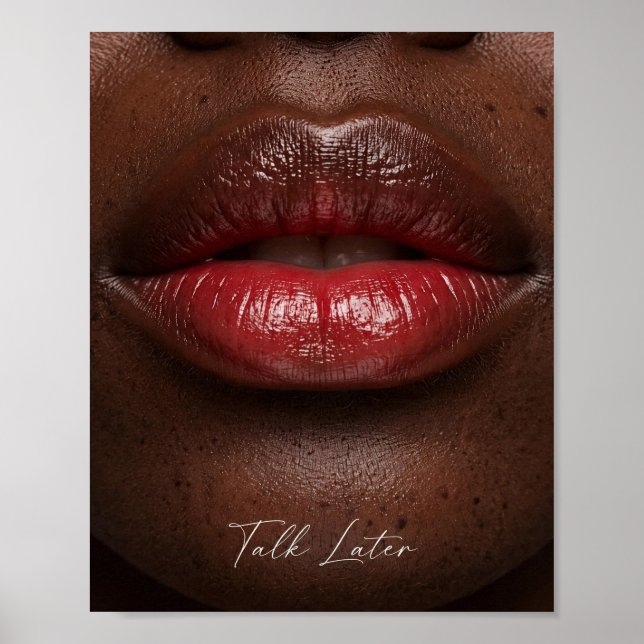Affiche Talk Later (Devant)