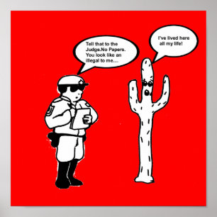 AFFICHE TALKING CACTUS