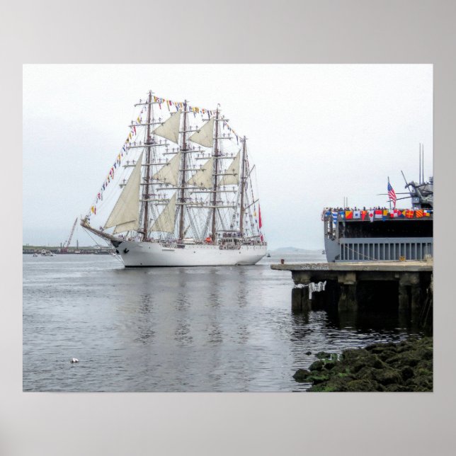 Affiche Tall ship Union (Devant)
