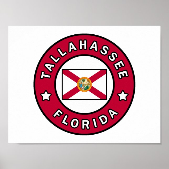 Affiche Tallahassee Floride (Devant)