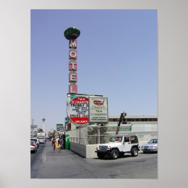 Affiche Tam O Shanter Motel Las Vegas (Devant)