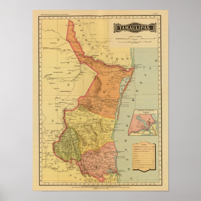 Affiche Tamaulipas (Devant)