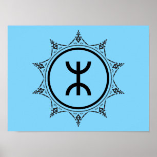 Affiche Tamazgha - Pays des Amazighs