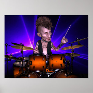 Affiche Tambourinage avec les Lasers