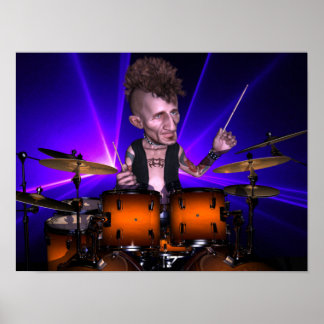 Affiche Tambourinage avec les Lasers