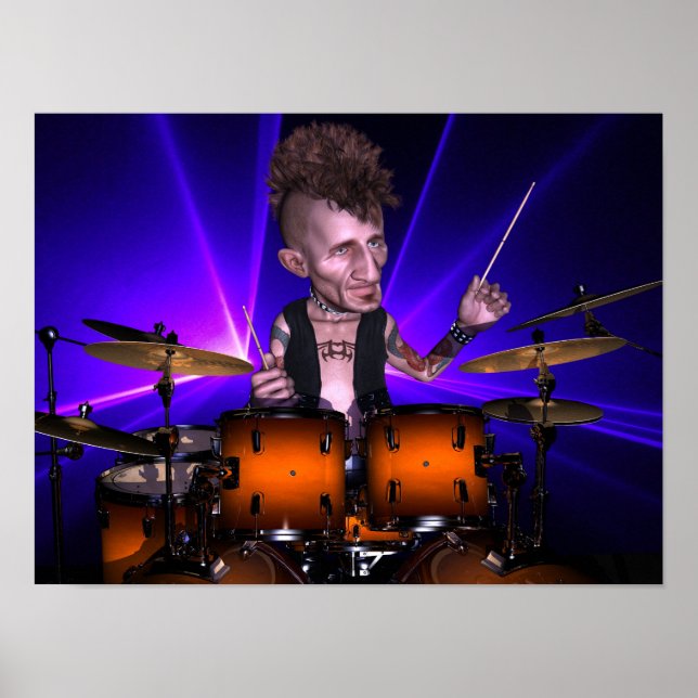 Affiche Tambourinage avec les Lasers (Devant)