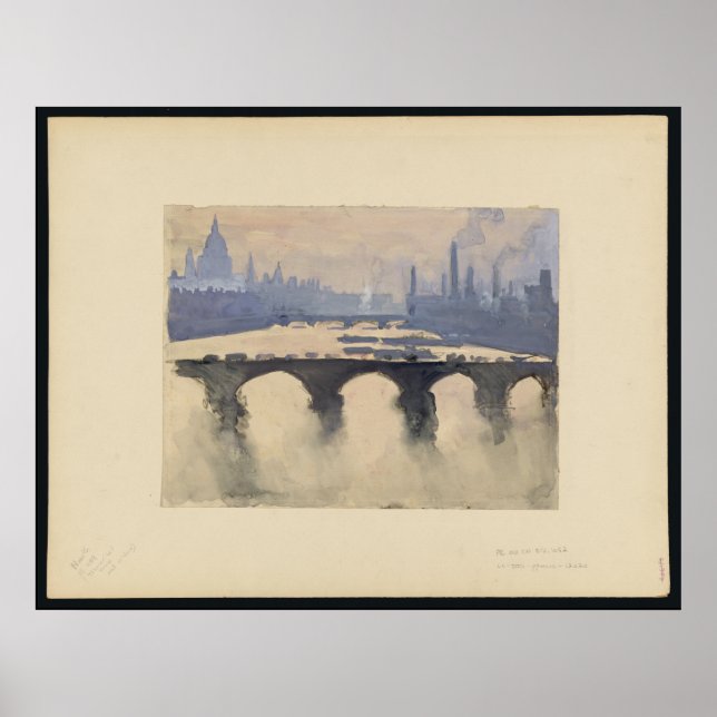 Affiche Tamise Dans L'Impression À La Pointe (Devant)