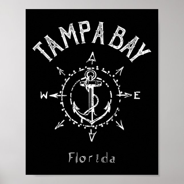 Affiche Tampa Bay Floride (Devant)