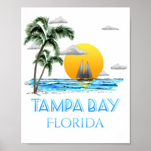 Affiche Tampa Bay Floride