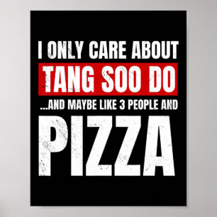 Affiche Tang Soo Do Sparant Martial Artist Karate Master
