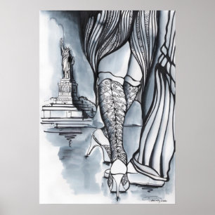 Affiche Tango à New York