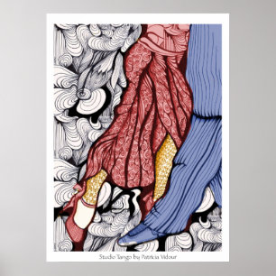 Affiche Tango de studio