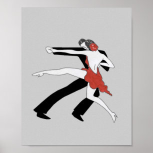 Affiche Tango des années vingt