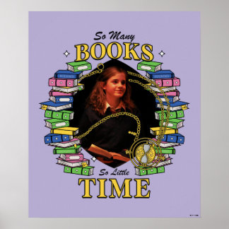 Affiche Tant De Livres, Si Peu De Temps