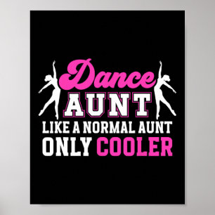 Affiche Tante De Danse cool Tante De Danse Tante D'Une Tan