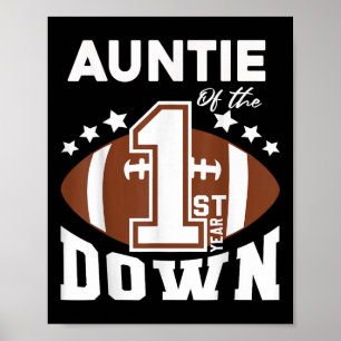 Affiche Tante de la 1ère année de football de descente Pre
