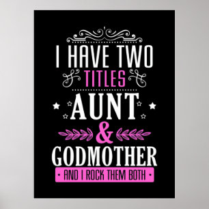 Affiche Tante et marraine